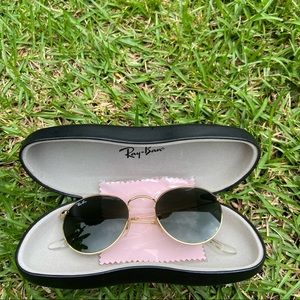 RAY-BAN round metal sunglasses